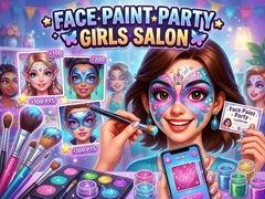 Face Paint Party Girls Salon