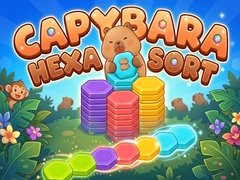 Capybara Hexa Sort