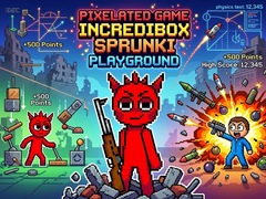Pixelated Game Incredibox Sprunki Playground