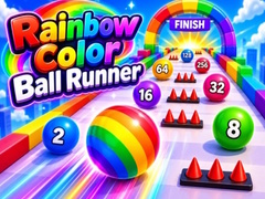 Rainbow Color Ball Runner