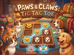 Paws & Claws Tic Tac Toe