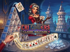 Tri Towers Classic Solitaire