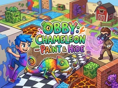 Obby: Chameleon - Paint & Hide