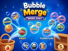 Bubble Merge: Word Sort