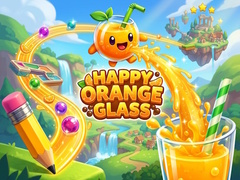 Happy Orange Glass