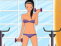At the gym