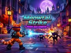 Meowtal Strike Neon Halloween
