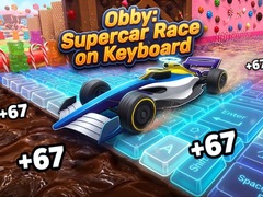 Obby: Supercar Race on Keyboard