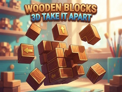 Wooden Blocks 3D Take It Apart