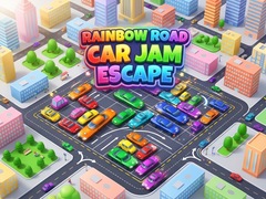 Rainbow Road Car Jam Escape
