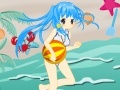 Adorable Swimming Girl