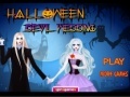 Halloween devil wedding