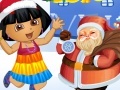 Dora with Santa Dressup