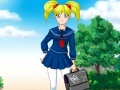 Anime School Girl Dress Up