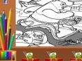 Kung Fu Panda Coloring Game