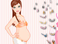 Fashionable Expectant Mother Dress Up