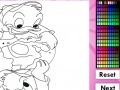 Huey Dewey Louie Duck With Earth Online Coloring Game