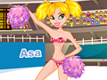Energetic Cheerleader