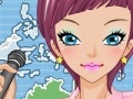 Weather girl make up