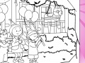 Caillou Online Coloring Game