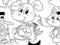 School Time Coloring