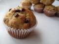 Crumb topped banana muffins