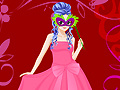 Masquerade party girl dress up