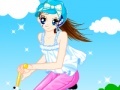 Cycling Girl Dress Up