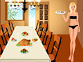 Thanksgiving Dinner Dress Up and Decor