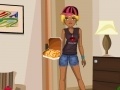 Party Dress with pizza