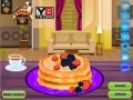 Banana pancake cooking decoration