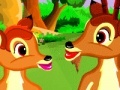 Deer kissing