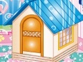 Dog house decorating game