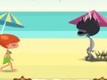 Flirting on the beach