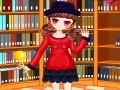 Girl in Library