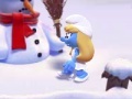 The Smurf's Snowball Fight