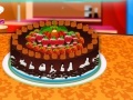 Cake full of fruits