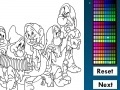 Seven Dwarfs Online Coloring Game