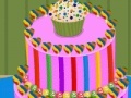 Candyland cake decor