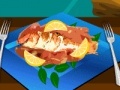 Grilled fish with lemon