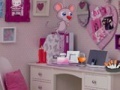 Girl bedroom objects