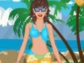 Trendy beach dress up