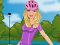 Barbie goes cycling