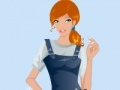 Paint girl dressup