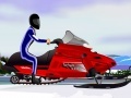Steep Yamaha snowmobile