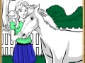 Girl And Horse