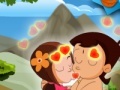 Chhota Beem kissing