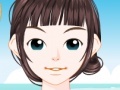 Make-up on the seashore