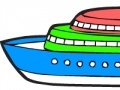 Color the steamboat