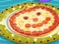 Jack O Lantern pizza